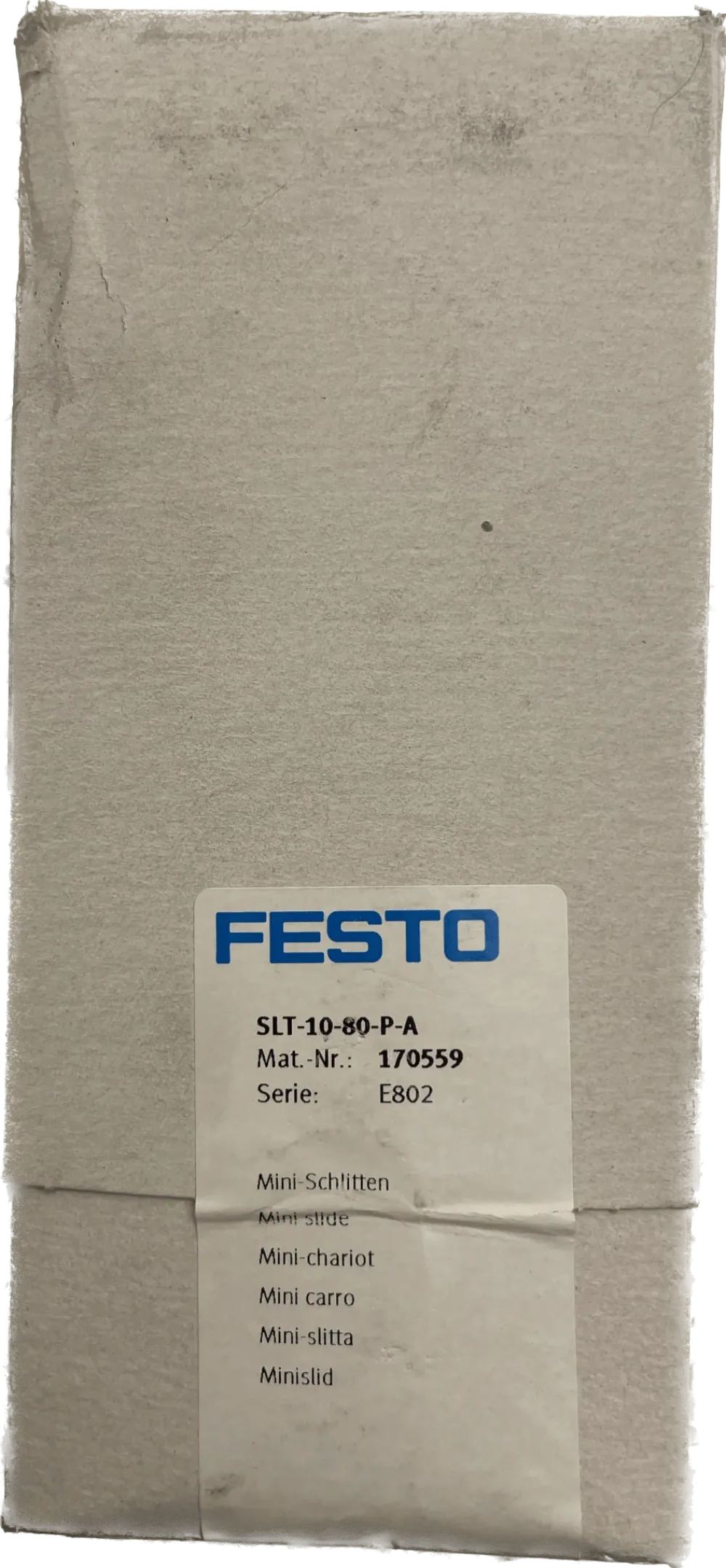 Festo Mini-Schlitten SLT-10-80-P-A