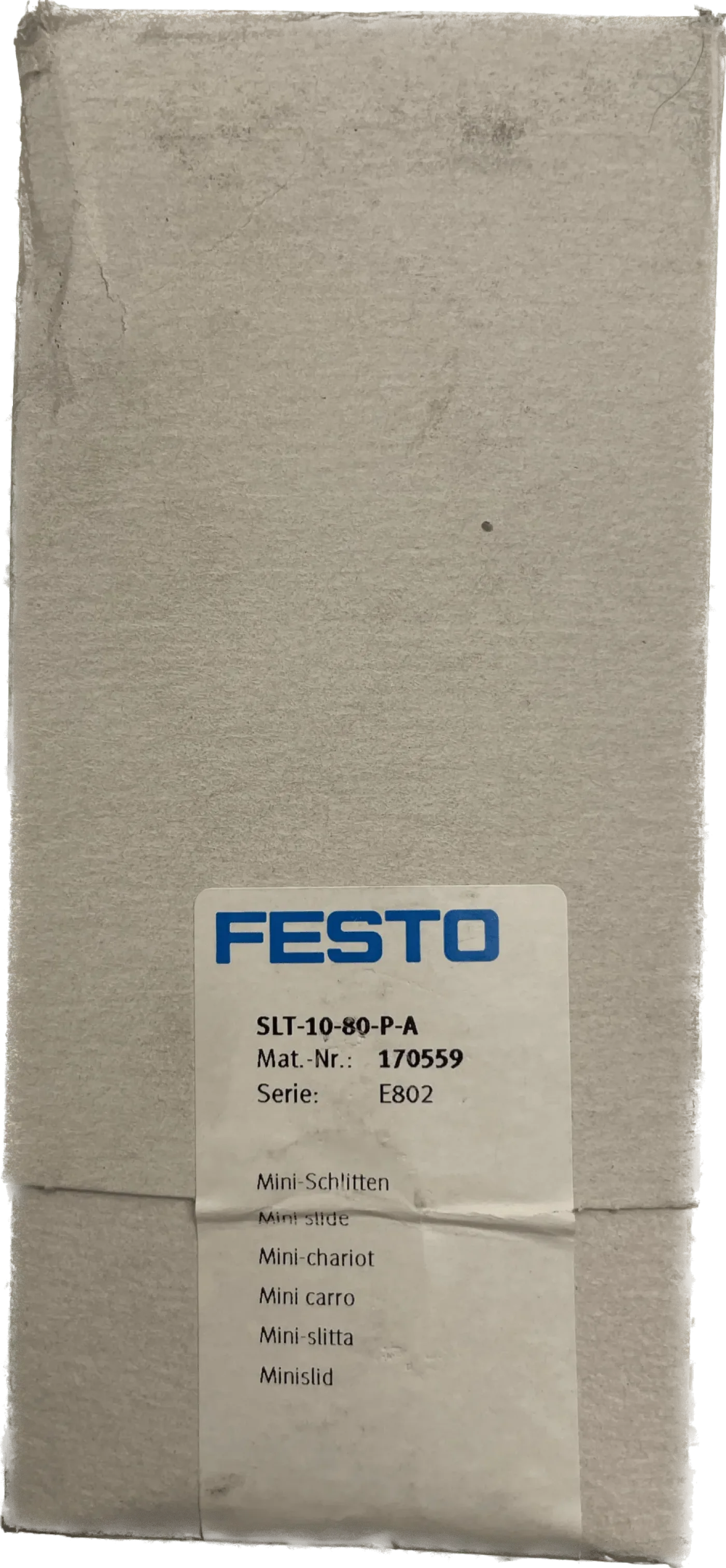 Festo Mini-Schlitten SLT-10-80-P-A - 1
