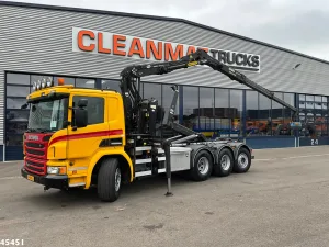 Scania P 410 8x4 Euro 6 Palfinger 14 Tonmeter Z-kraan