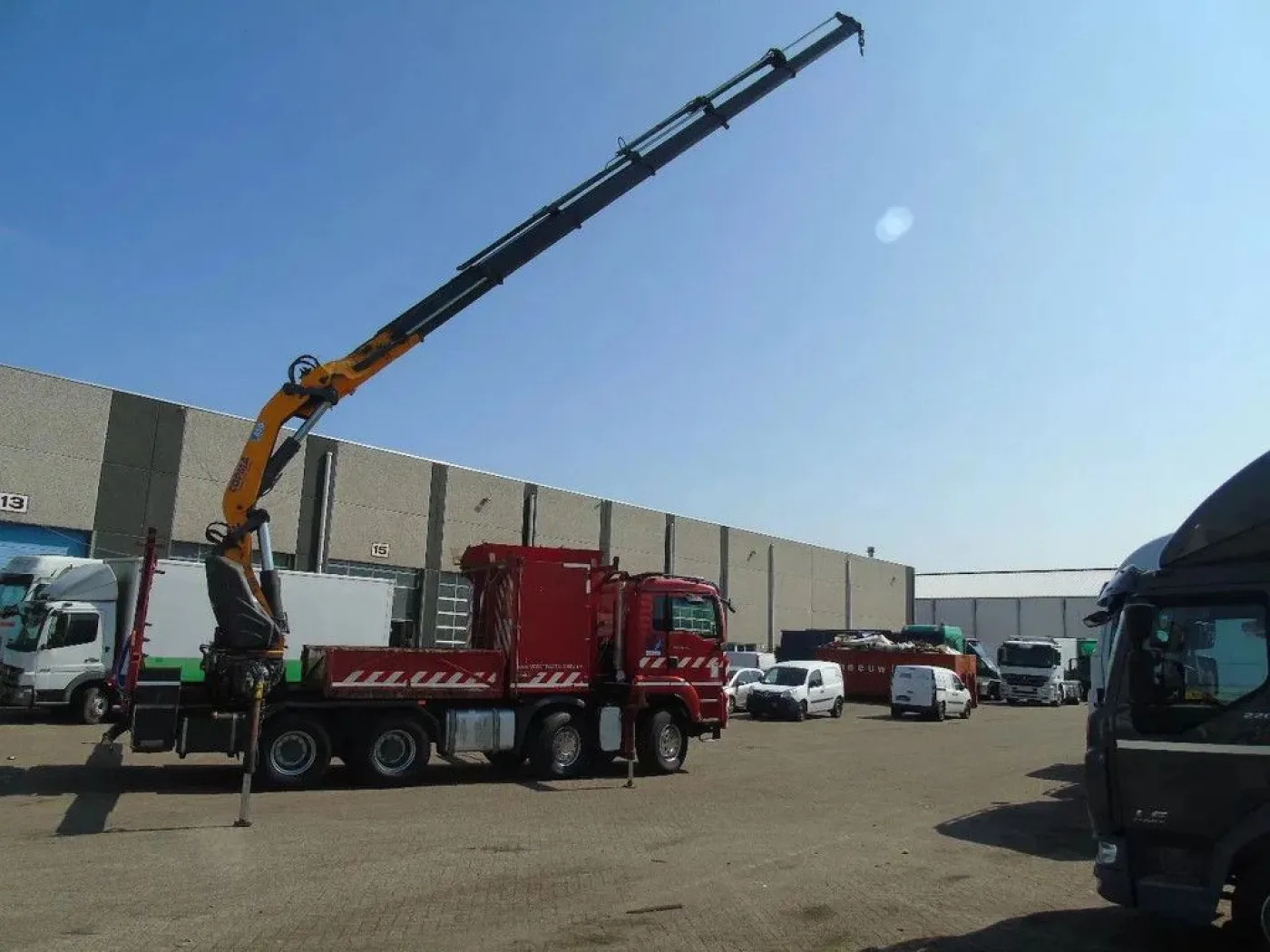 MAN TGS 35.440 + COPMA 450 6x + 8X4 + SPRING + MANUAL + REMOTE - 2