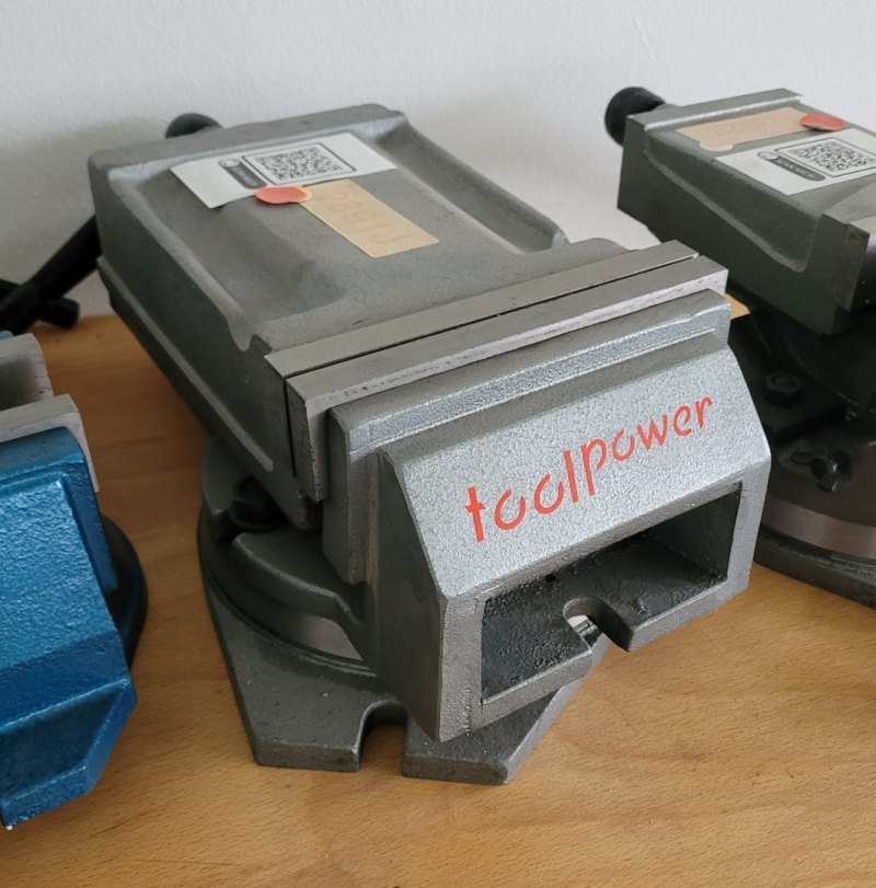 Schraubstock TOOLPOWER QH 125