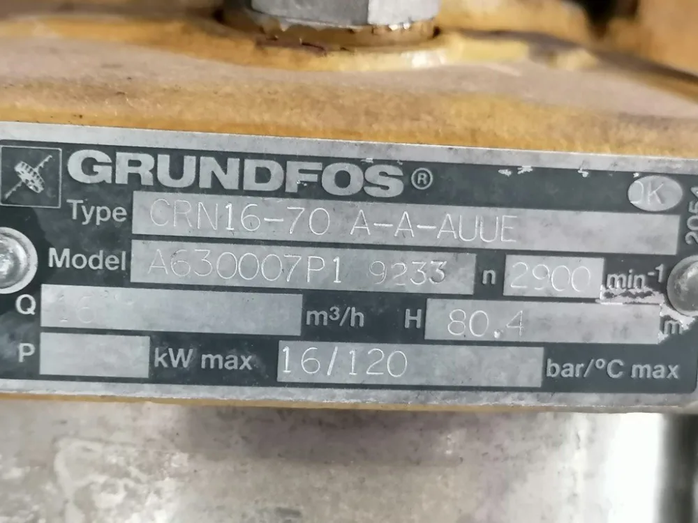 Grundfos CRN 16-70 A-A-AUUE - Centrifugal Pump