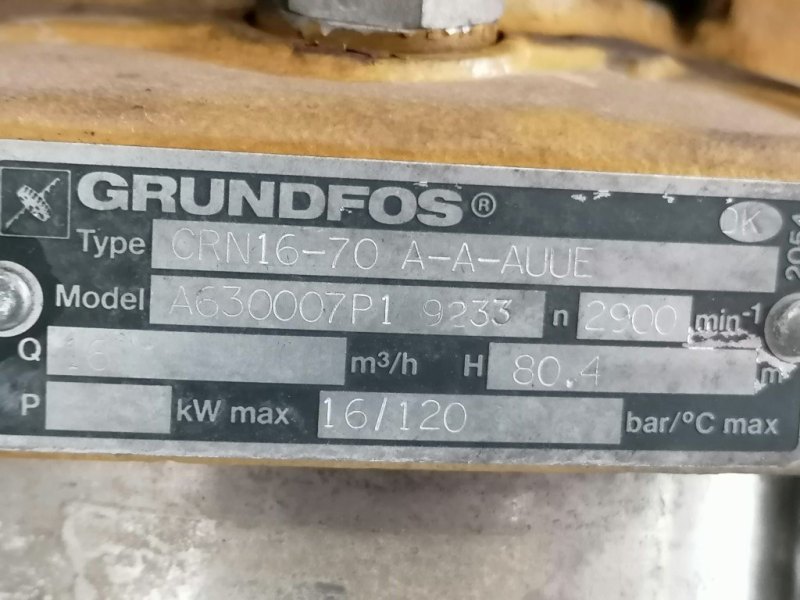 Grundfos CRN 16-70 A-A-AUUE - Centrifugal Pump