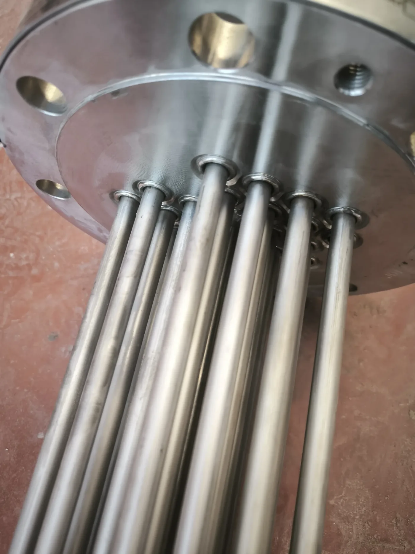 316L STAINLESS STEEL TUBULAR HEAT EXCHANGER CHROMALOX TMXXB-12-047P-E2XX ATEX, 3.3 M² - 5