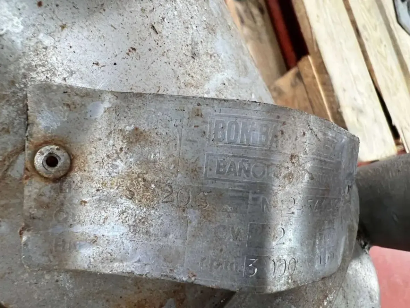 USED BOMINOX S-20S CENTRIFUGAL PUMP - 2