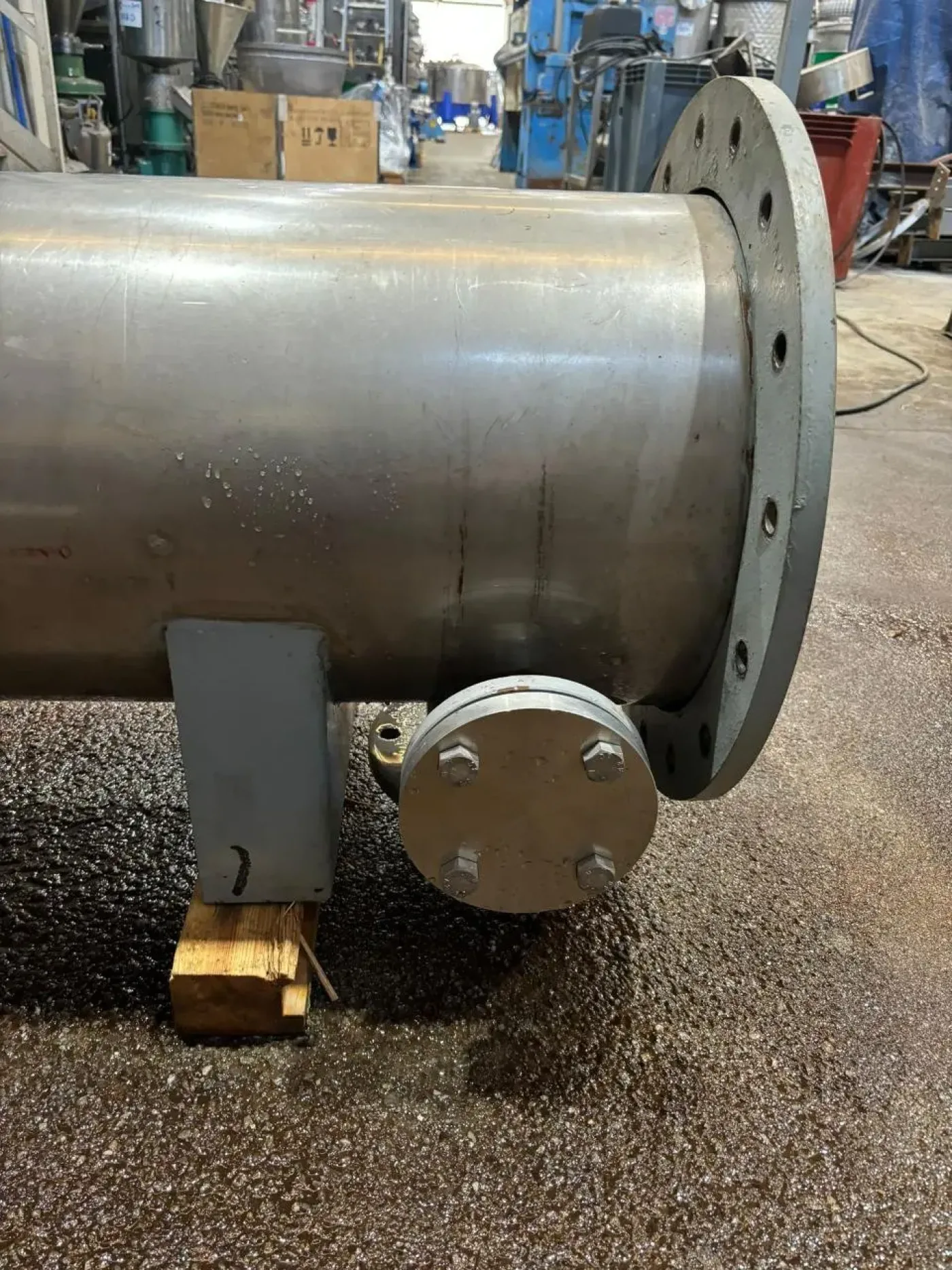 STAINLESS STEEL TUBULAR EXCHANGER 10 M2 - 5