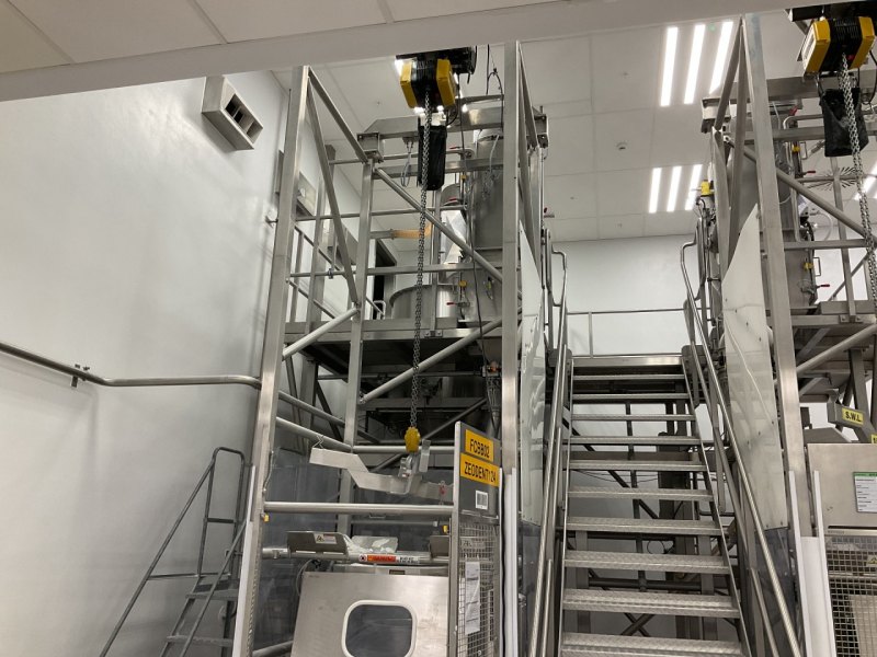 Flexicon Big Bag Station - Bag dump station