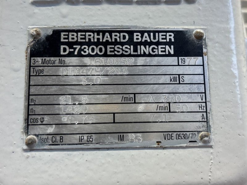 Robert Bosch 250 liter - Tumbler mixer