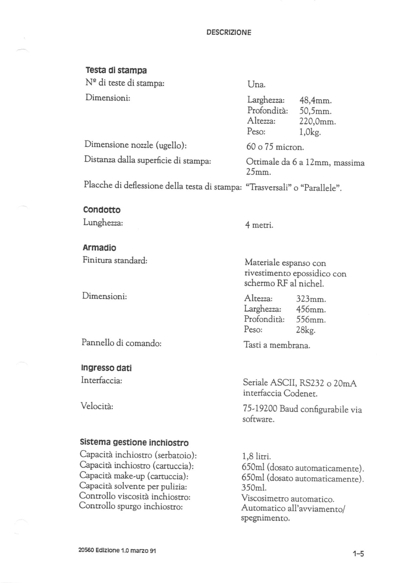 STAMPANTE A GETTO INCHIOSTRO – DOMINO MOD. CODEBOX 2 AUTO - 3