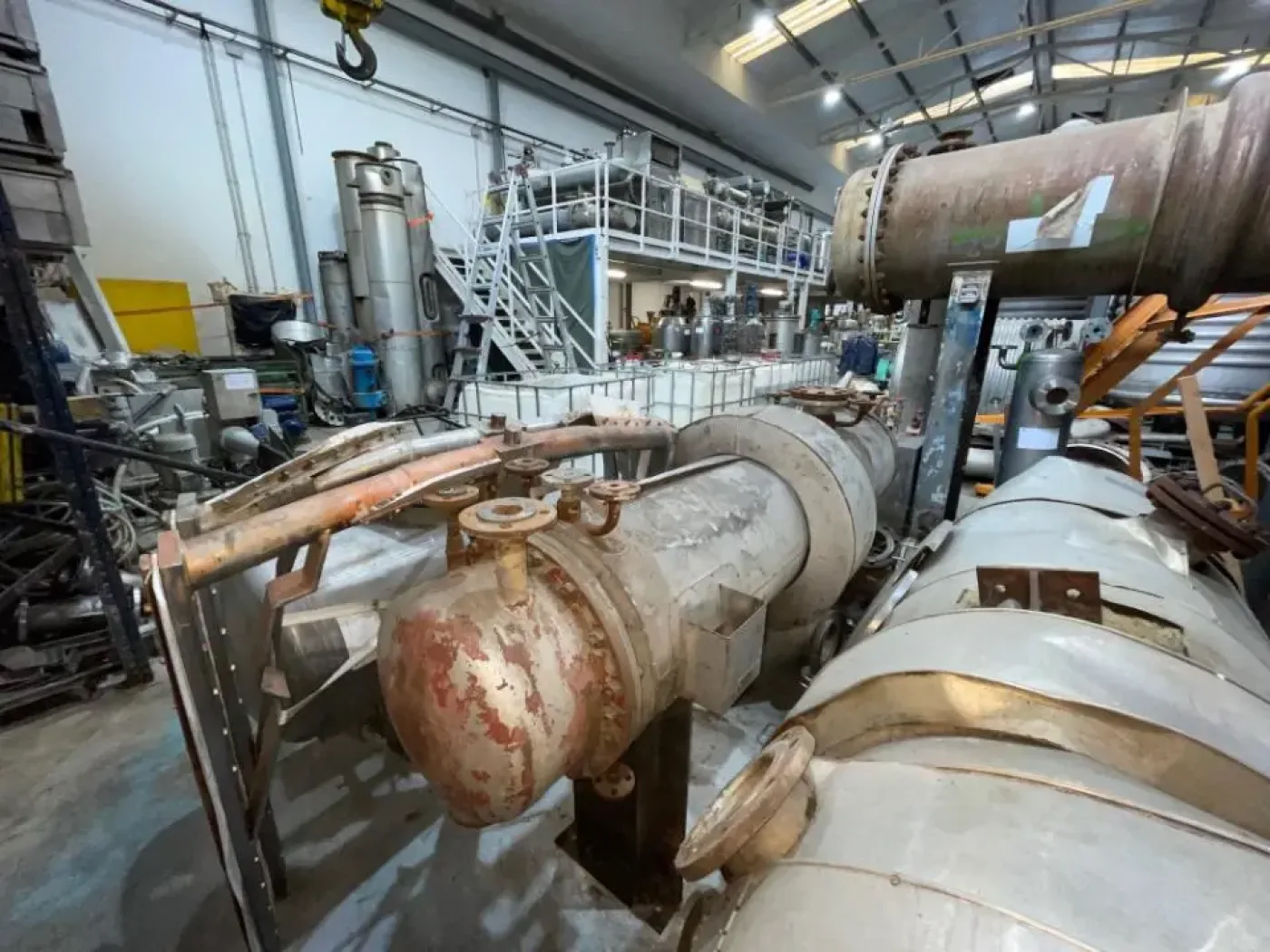 USED 9.5 M2 STAINLESS STEEL TUBULAR EXCHANGER BACHILLER - 4