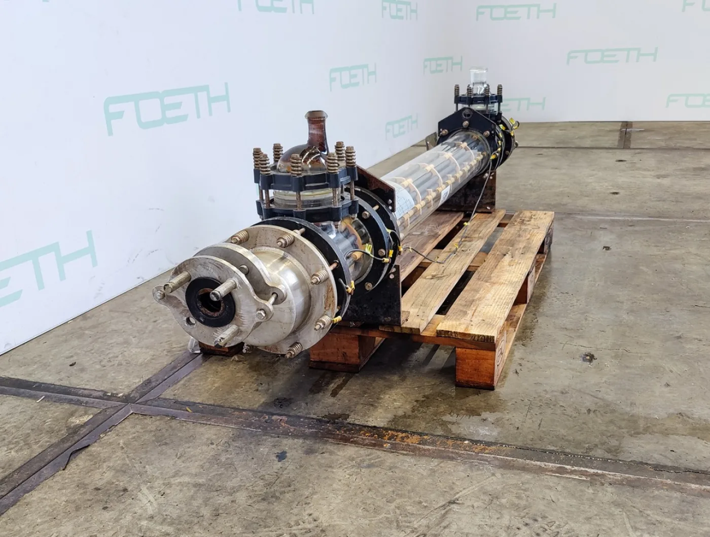 QVF Glasstechnik ROB 32/150/SH/3/SIC - 3,2 m² - Shell and tube heat exchanger - 2