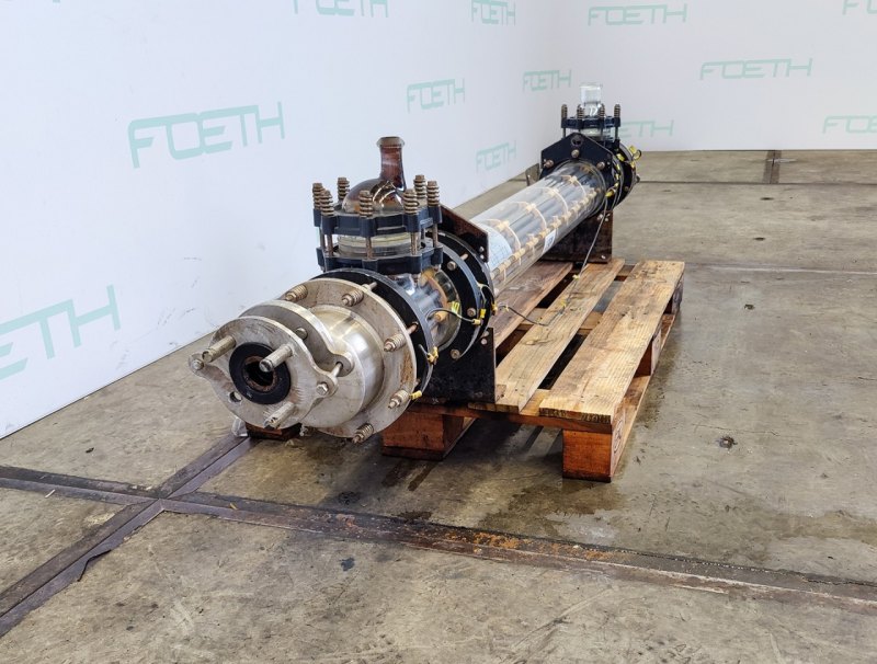 QVF Glasstechnik ROB 32/150/SH/3/SIC - 3,2 m² - Shell and tube heat exchanger