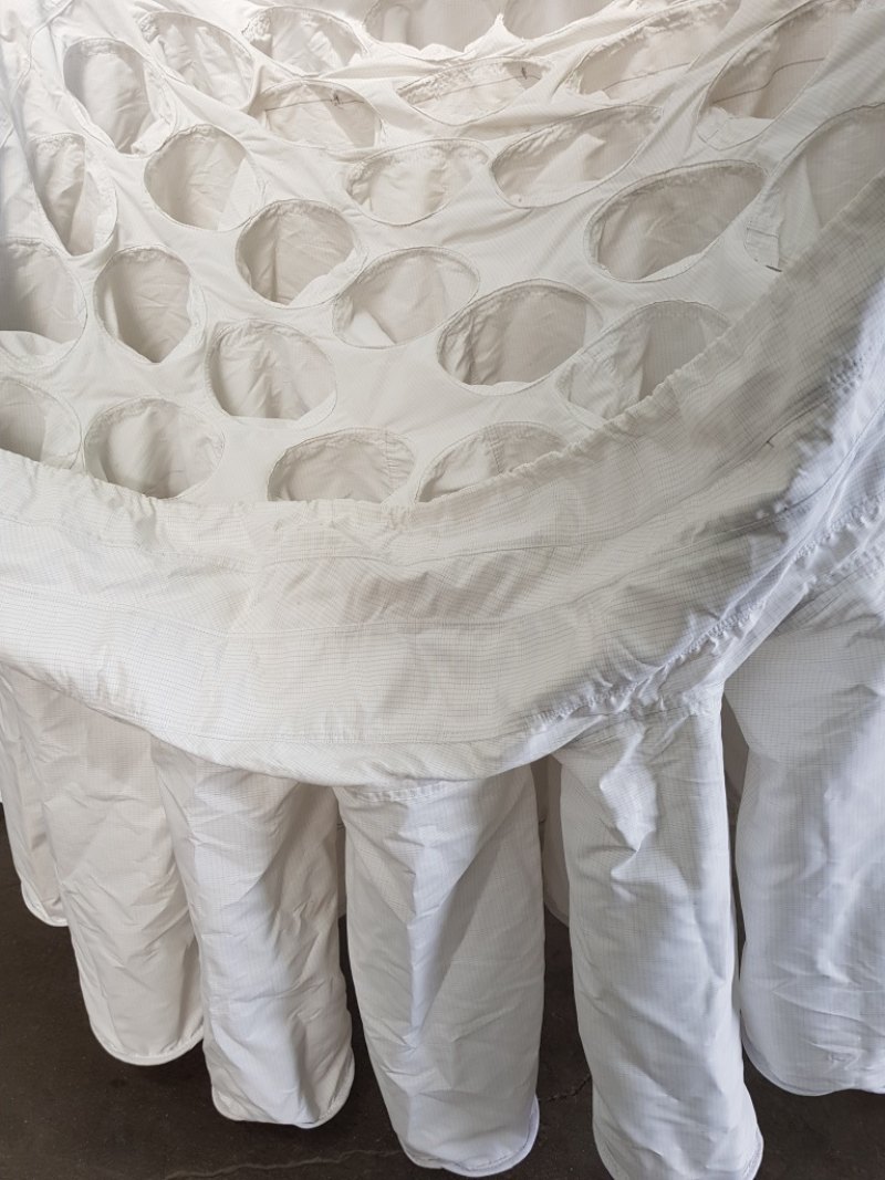 FILTRO A POLIPO PER ESSICCATORE A LETTO FLUIDO – GLATT