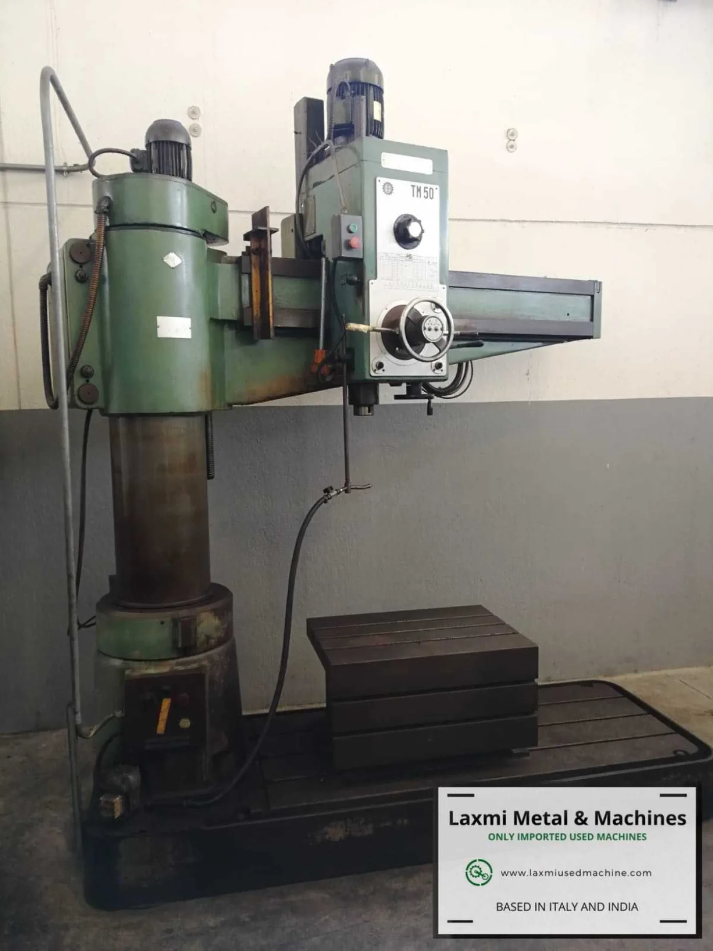 RADIAL DRILL, BERGONZI - TM 50 - Laxmi Metal & Machines, Rohtak - 5