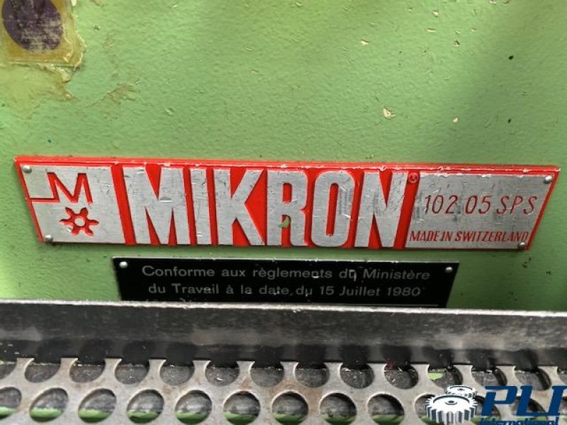 Generation pruning machine MIKRON 102.05 SPS