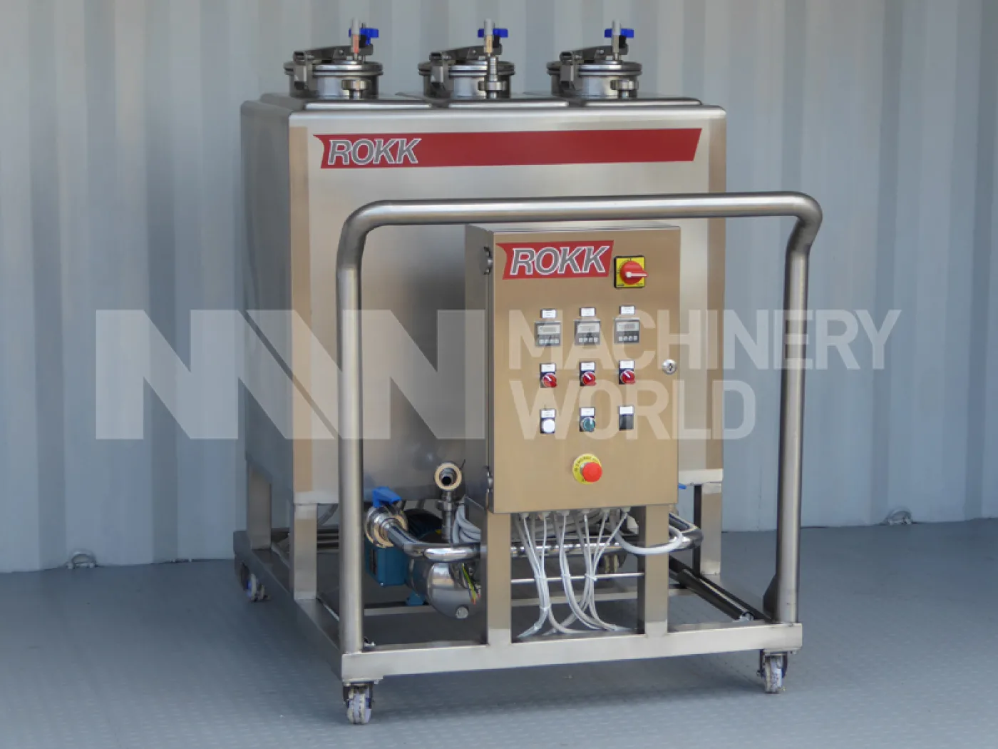 ROKK 3-Tank CIP (Cleaning in Place) Mobile System 'Brand New' - 1