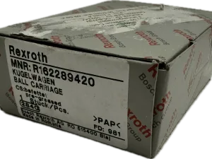 Rexroth Kugelwagen, SNS, Größe 20, Stahl CS, Genauigkeitsnorm, vorspannungsfrei, ohne Kugelkette