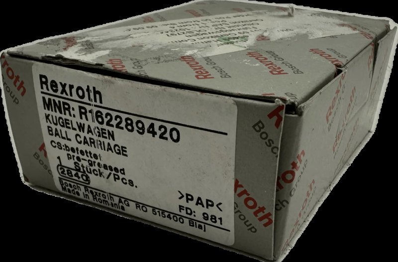 Rexroth Kugelwagen, SNS, Größe 20, Stahl CS, Genauigkeitsnorm, vorspannungsfrei, ohne Kugelkette