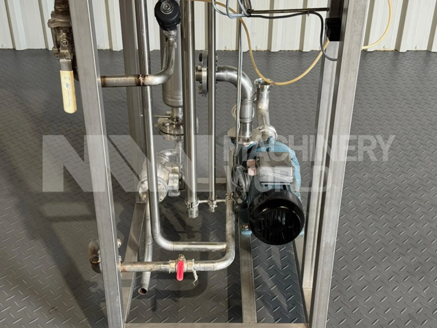 Shell-In-Tube Tubular Heat Exchanger – Steam Heater Skid with Pump - 3