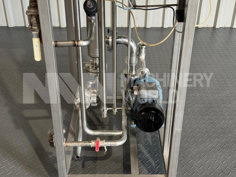 Shell-In-Tube Tubular Heat Exchanger – Steam Heater Skid with Pump