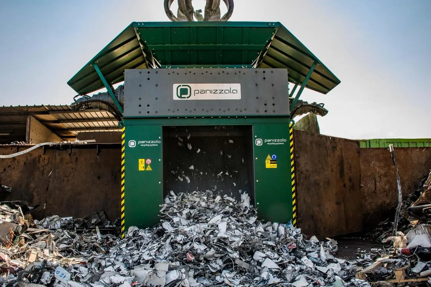 Panizzolo PZ H 1500 R R Twin-shaft Shredder - 1