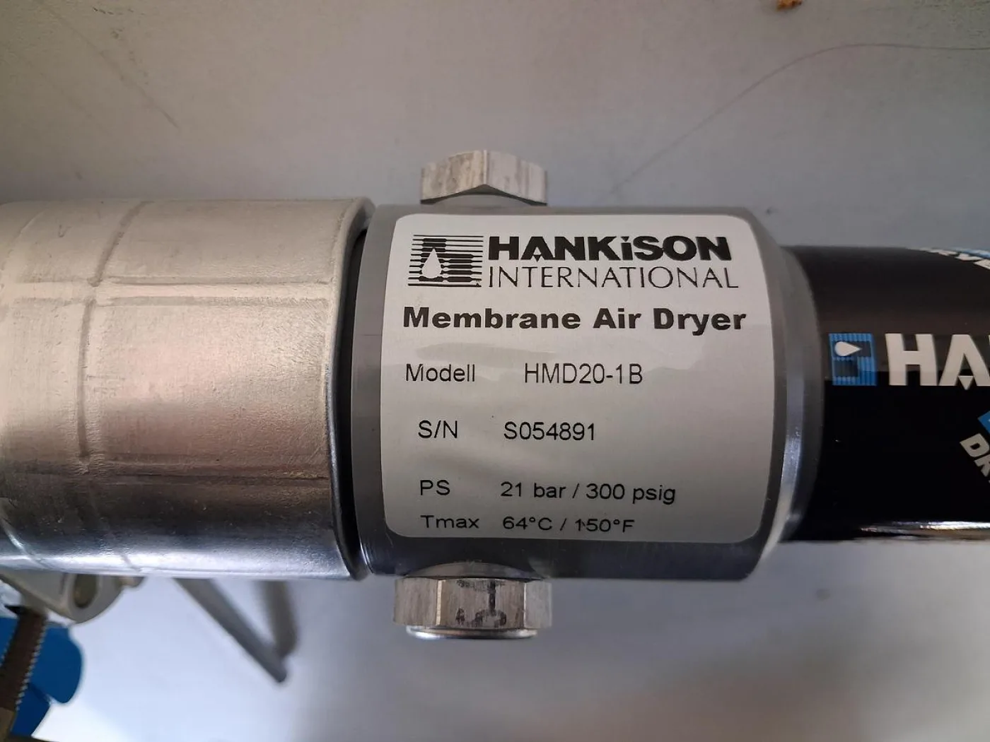 SPX Hankison Druckluftaufbereitungseinheit – Komplettsystem mit Membran-Trockner, Filter & Zubehör - 5