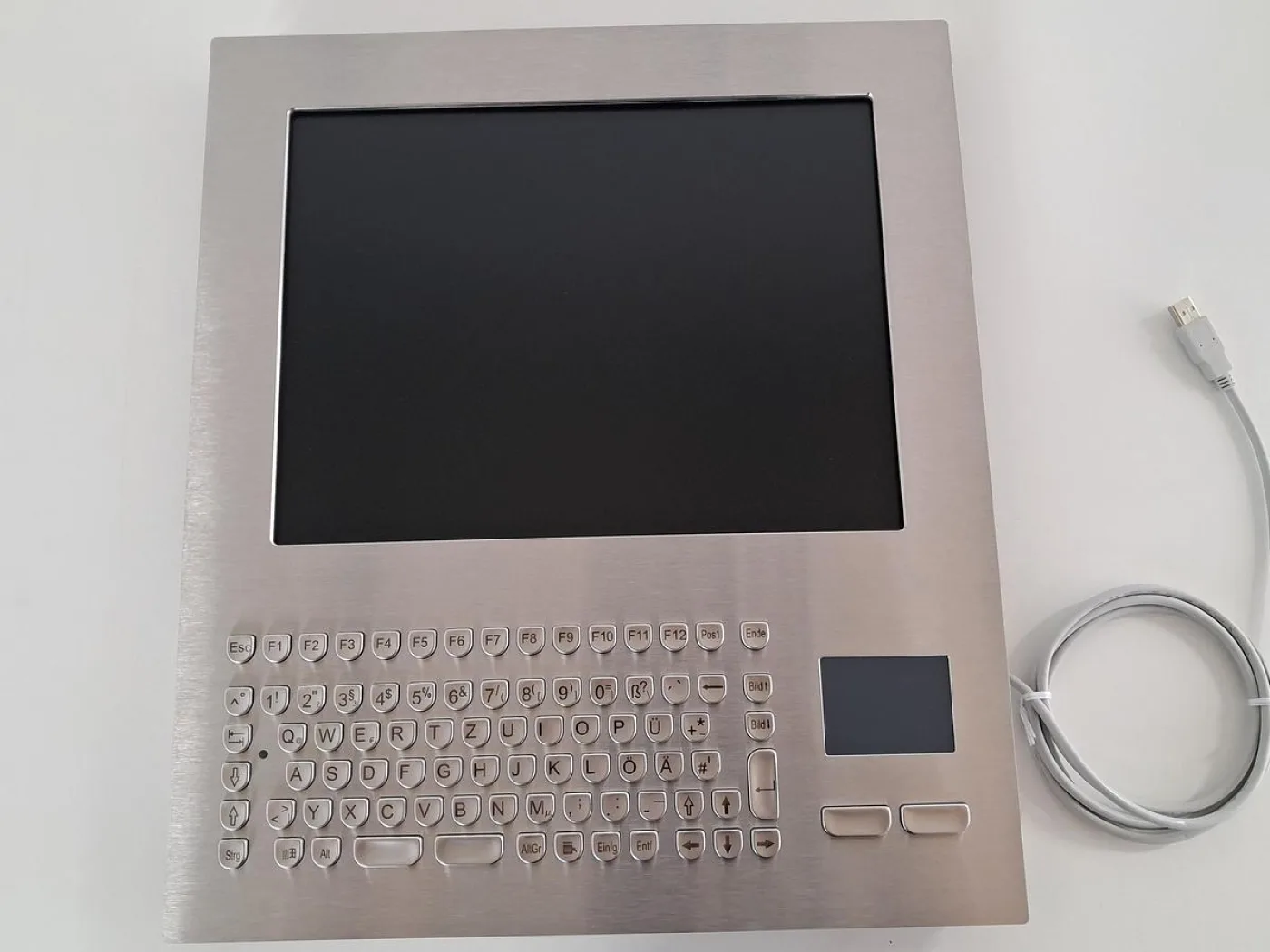 GETT InduKey KV23601 Industrial Keyboard with Integrated 15" Display – New - 2