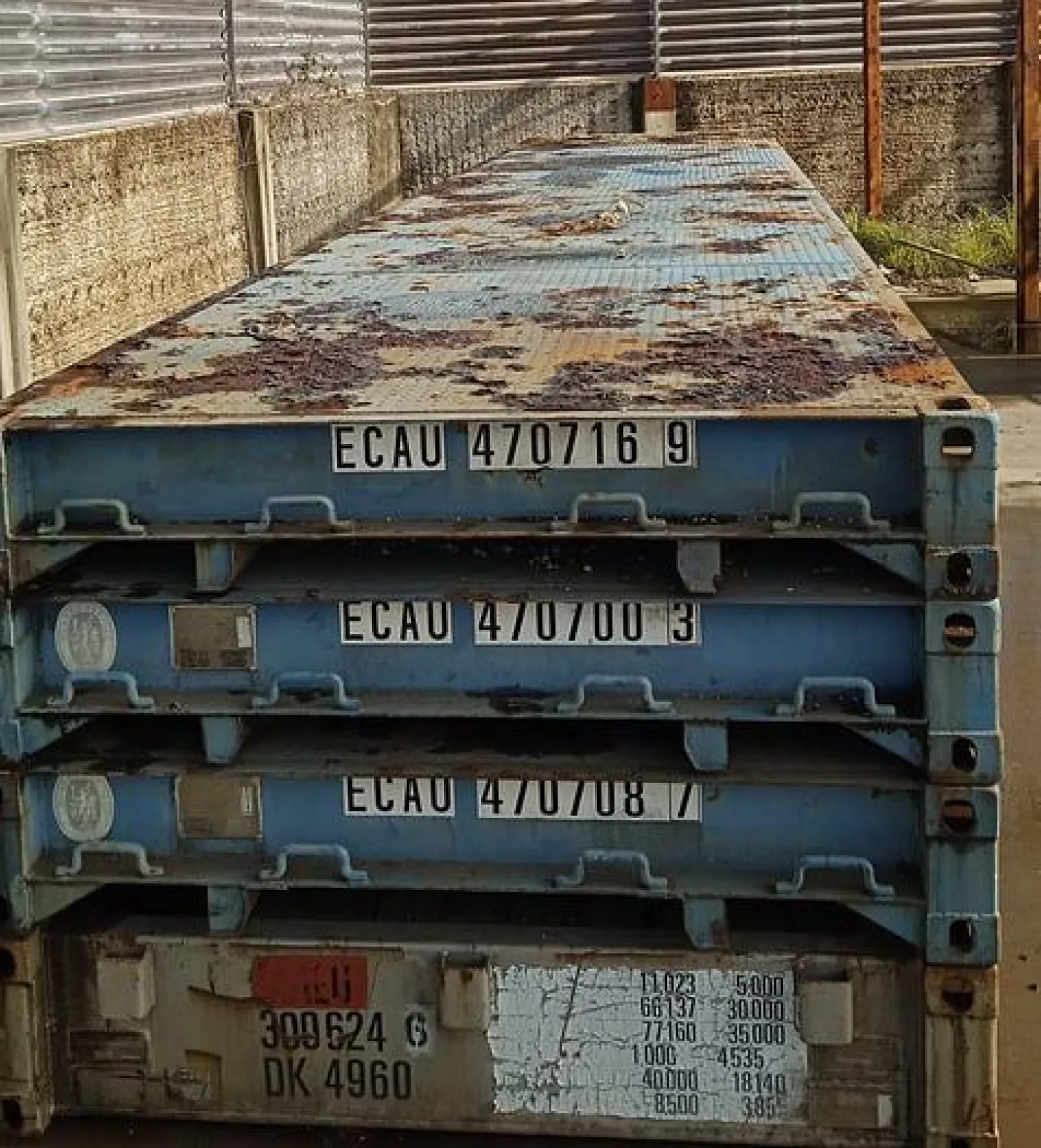 Contentor Flat rack de 40' - 2