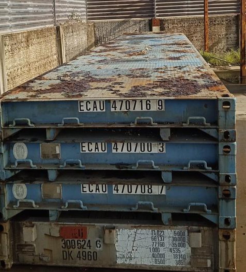 Contentor Flat rack de 40'