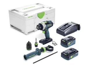 TRAPANO AVVITATORE CON PERCUSSIONE A BATTERIA FESTOOL MOD. TPC 18-4 5,2-4,0 I-PLUS