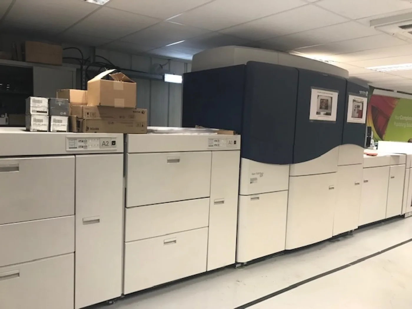 Xerox Igen 150 IOT digital printing press - 2