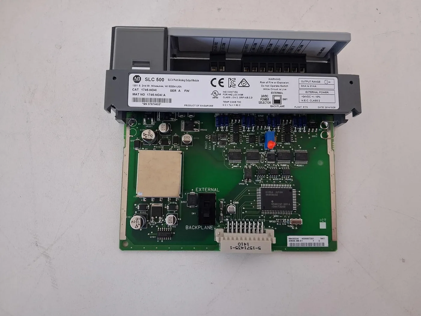 Allen-Bradley SLC 500 Analog Input Module 1746-NI16I - 4