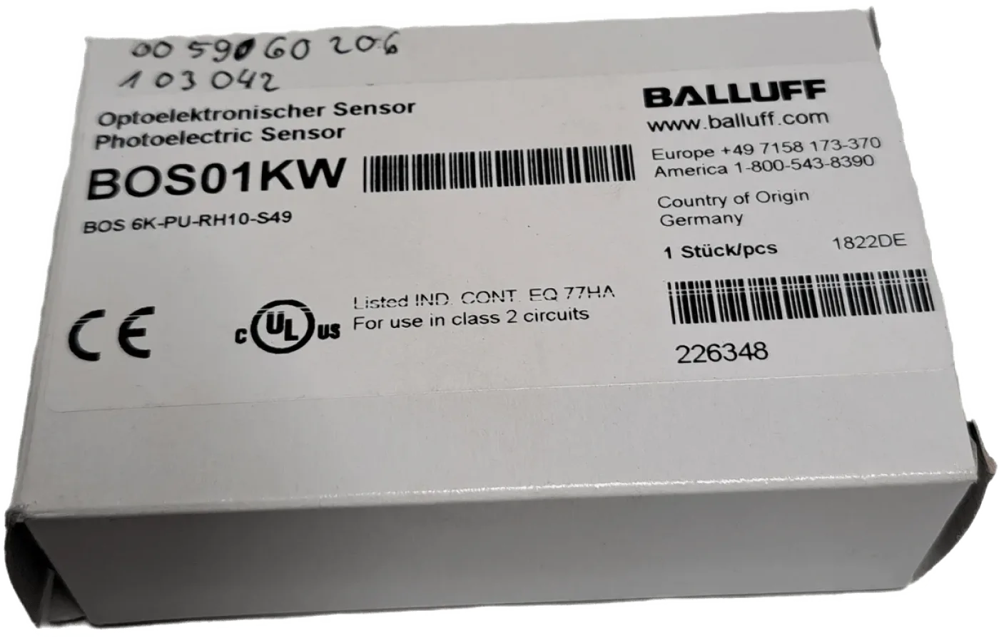 BALLUFF Optoelektronischer Sensor BOS01KW - 1
