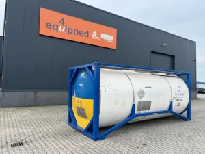 20FT ISO, 24.930L / 1-COMP / T11 / valid 5Y/CSC-inspection till 09/2028