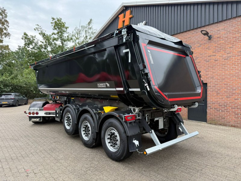 Schmitz Cargobull SKI 24 SL 28 m³ Steel Tipper with Lift Axle and Automatic Tarpaulin, New