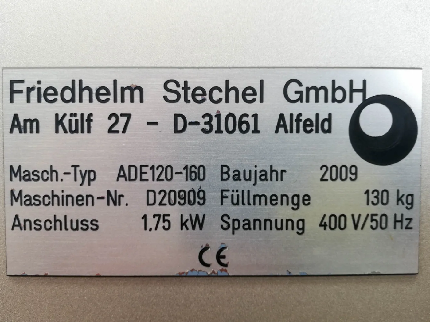 Friedhelm Stechel ADE120-150 - Coating pan - 4