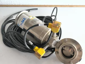 BUTTERFLY VALVE 2" PN10 STAINLESS STEEL 316L WITH PNEUMATIC ACTUATOR GEA 7330 ATEX WITH POSITION SWITCHES UNUSED