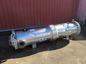 STAINLESS STEEL TUBULAR HEAT EXCHANGER 11.5 M2 MOINTER