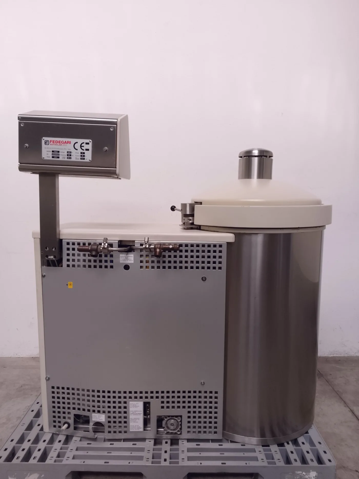 AUTOCLAVE VERTICALE – FEDEGARI – MOD. FVA 3 - 3