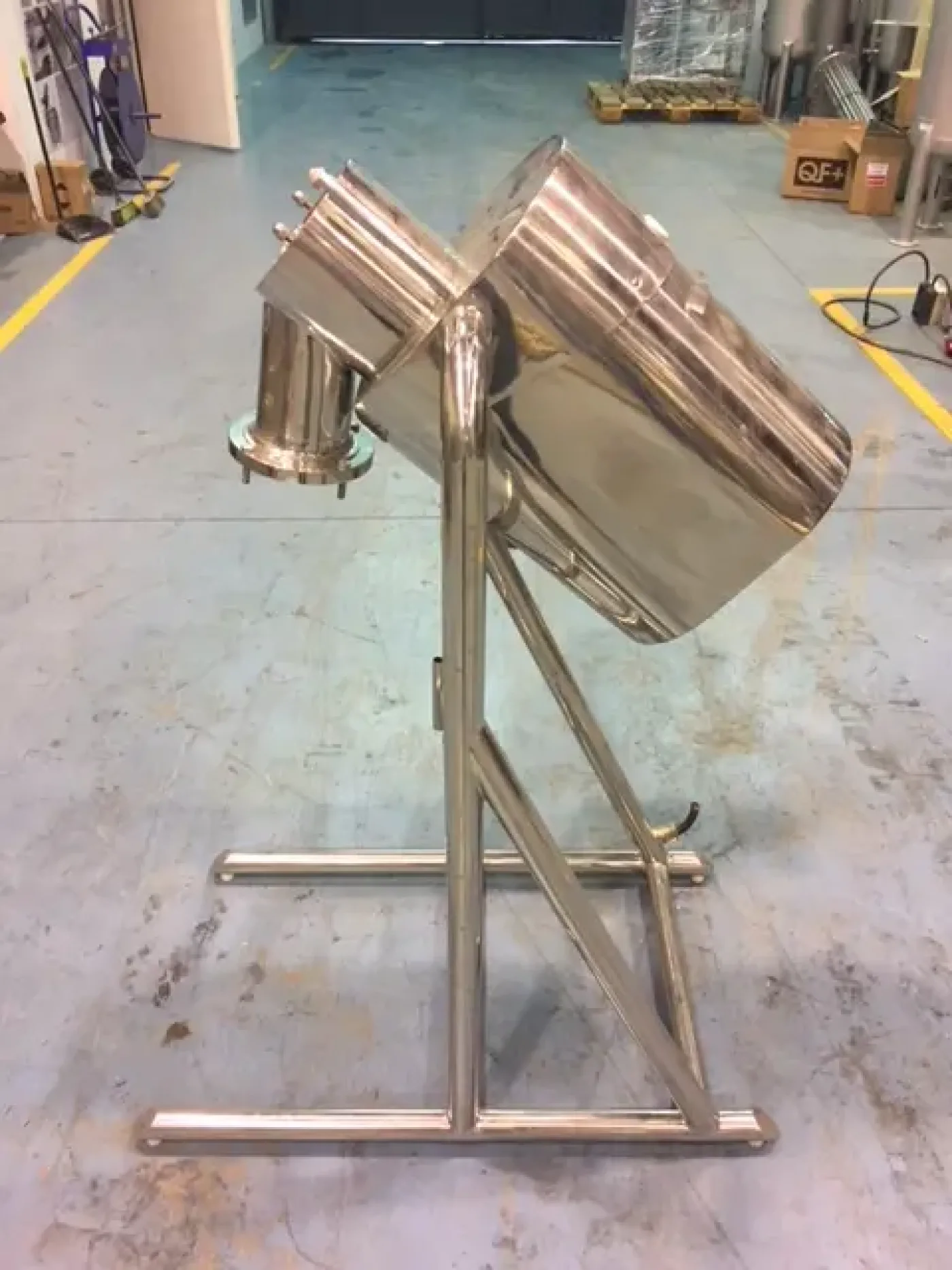 USED LABORTECNIC TR-80 STAINLESS STEEL SIEVER MACHINE - 6