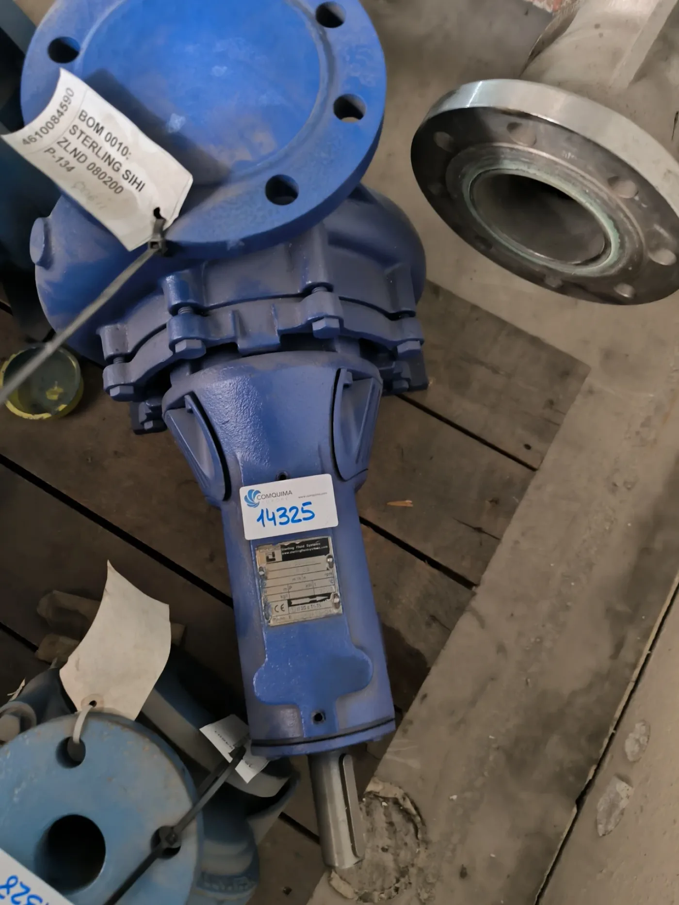 CENTRIFUGAL PROCESS PUMP STERLING SIHI ZLND 080200 ATEX - 3