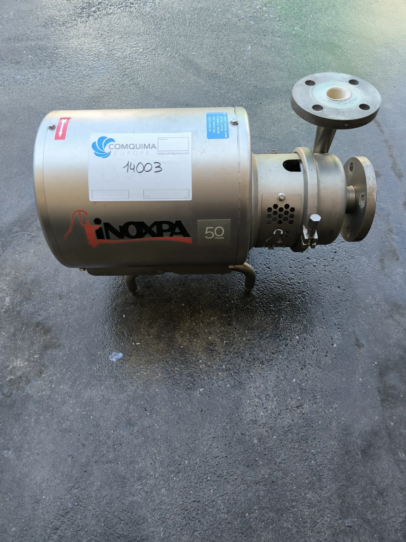 CENTRIFUGAL PUMP INOXPA PROLAC HCP 40-150 1.5 KW - 1