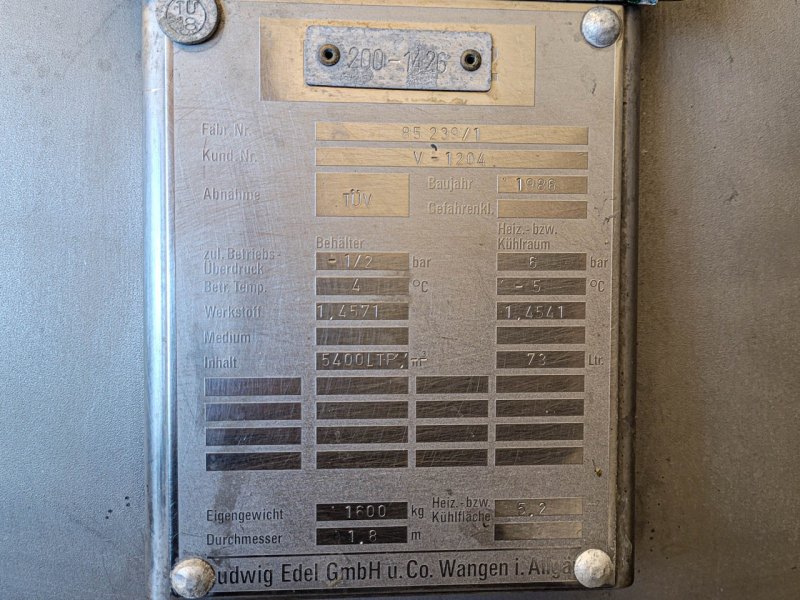 Ludwig Edel 5400 Ltr. - Bioreactor - Bioreactor
