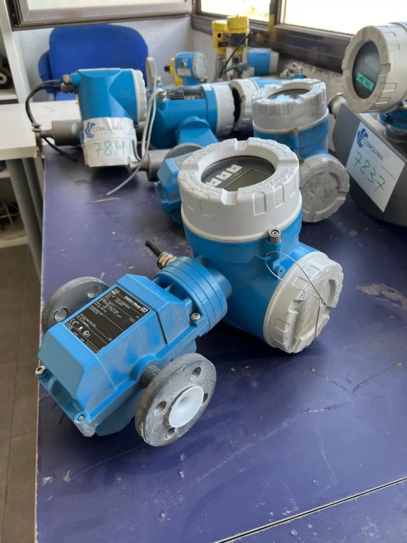 USED ENDRESS HAUSER PROMAG 53P15 ATEX ELECTROMAGNETIC FLOWMETER
