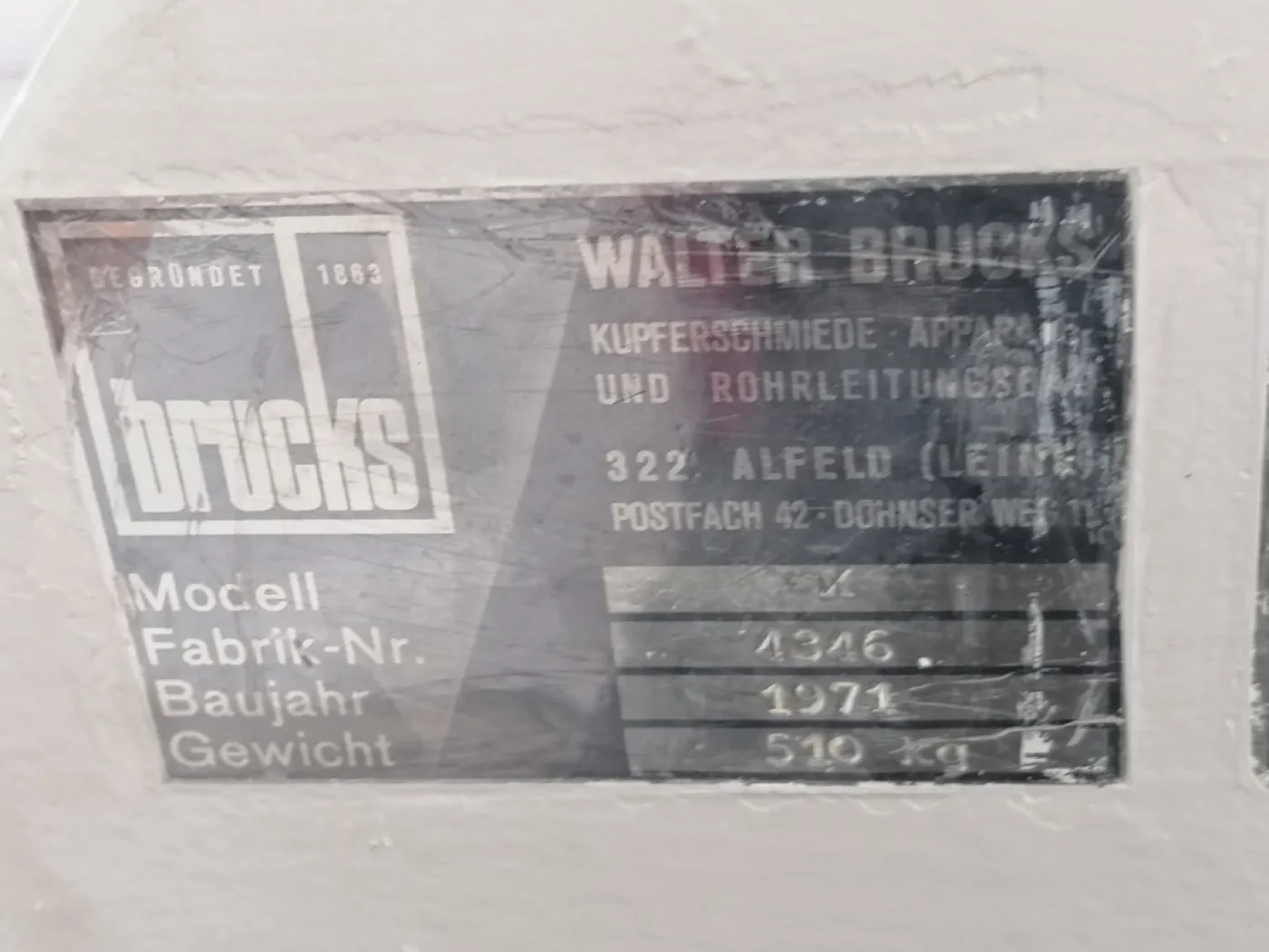 Walter Brucks XI - Coating pan - 5