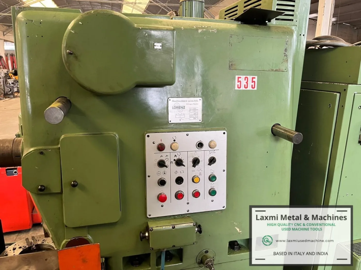HIGH SPEED GEAR SHAPER, LORENZ - LS 200 - Laxmi Metal & Machines, Rohtak - 8