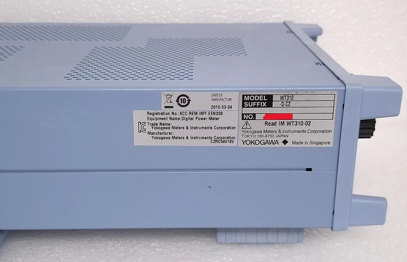 Yokogawa WT310 - 7