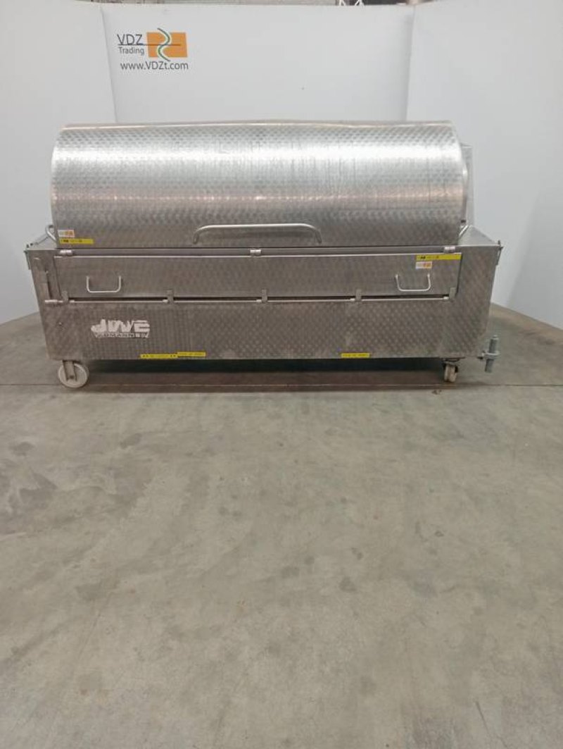 Combined scalding and dehairing machine