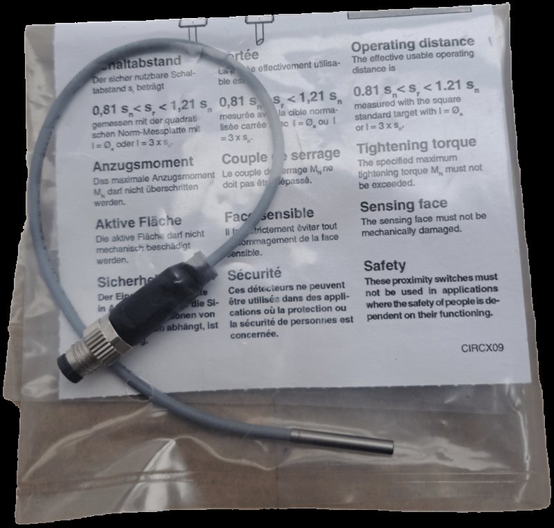 Di-soric Induktiver Näherungssensor INM-300 Miniatur Extended DCC3.0V1.0 PSK-K-TSL