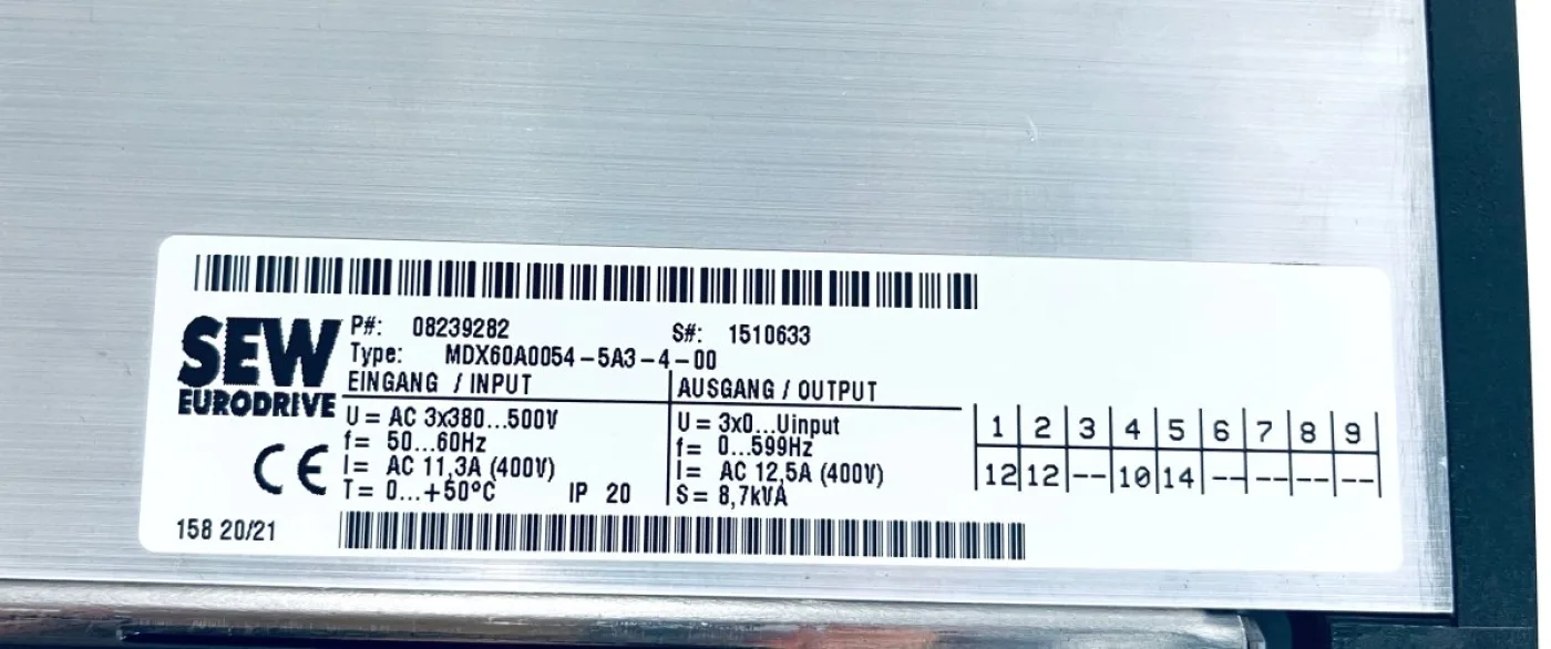 SEW Eurodrive MDX61B0055-5A3-4-00 Movidrive Umrichter - 5